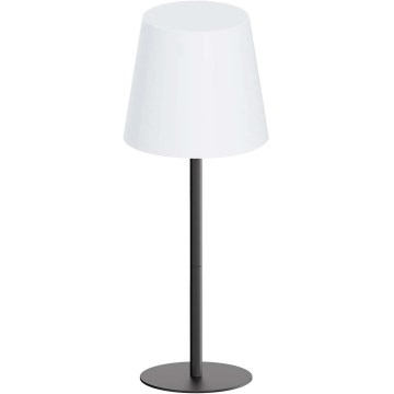 LED RGBW Dimmable Touch Outdoor Table Lamp LUCIA LED/2W/5V 1800/2700/6500K 3600 mAh IP44 Black