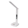 LED RGBW Dimmable touch table lamp with wireless charging, display and USB port MAGNUS LED/6W/5V 3000-6500K white