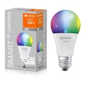 LED RGBW Dimming bulb SMART+ E27/9,5W/230V 2700K-6500K Wi-Fi - Ledvance