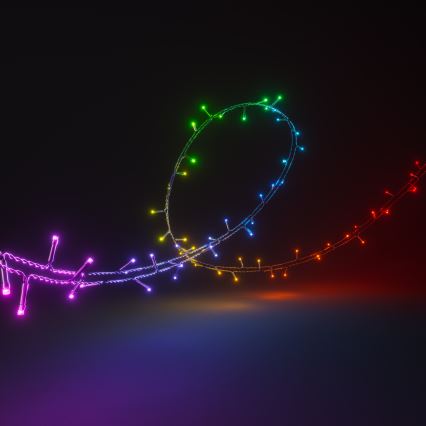 Nanoleaf - LED RGBW Outdoor Christmas chain ESSENTIALS 250xLED 2x10m 2700-6500K Wi-Fi IP44