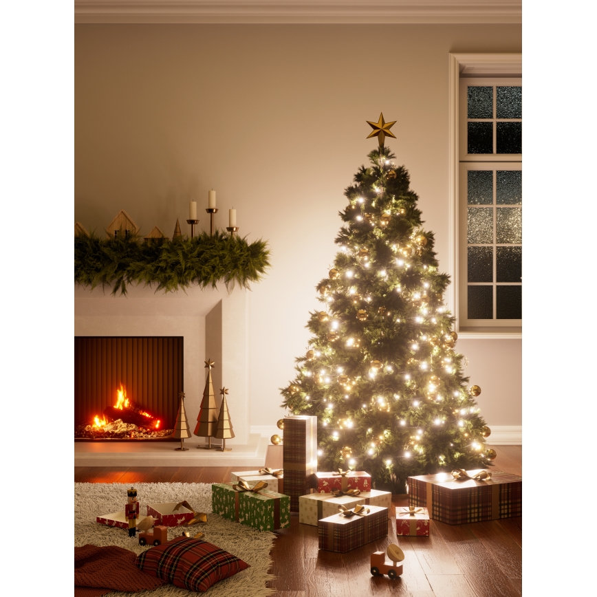 Nanoleaf - LED RGBW Outdoor Christmas chain ESSENTIALS 250xLED 2x10m 2700-6500K Wi-Fi IP44