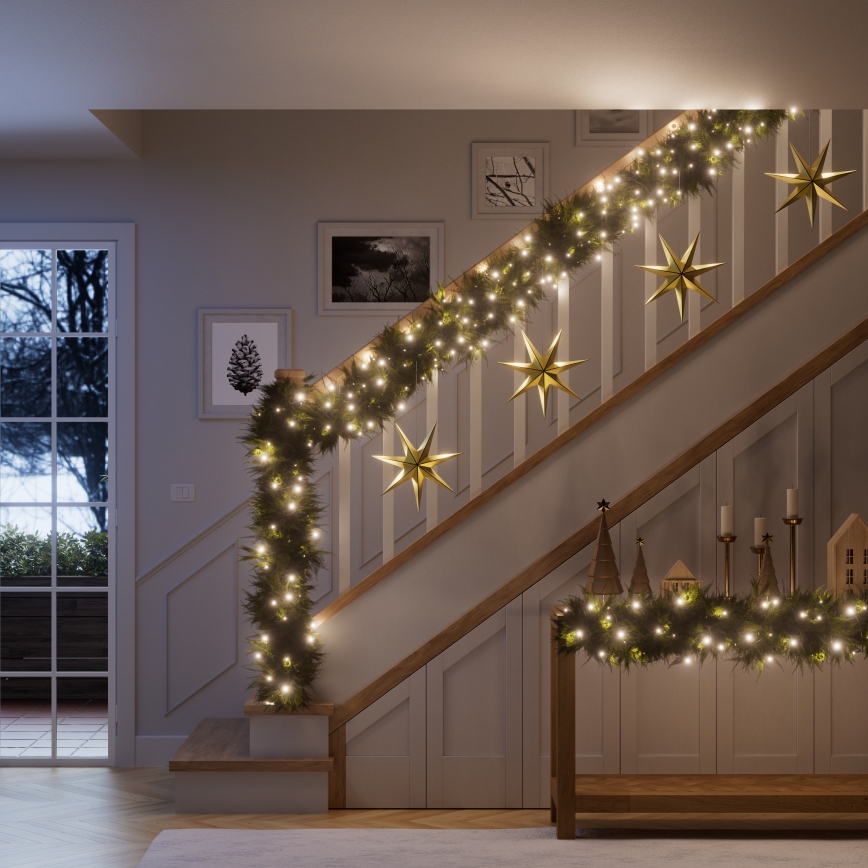 Nanoleaf - LED RGBW Outdoor Christmas chain ESSENTIALS 250xLED 2x10m 2700-6500K Wi-Fi IP44