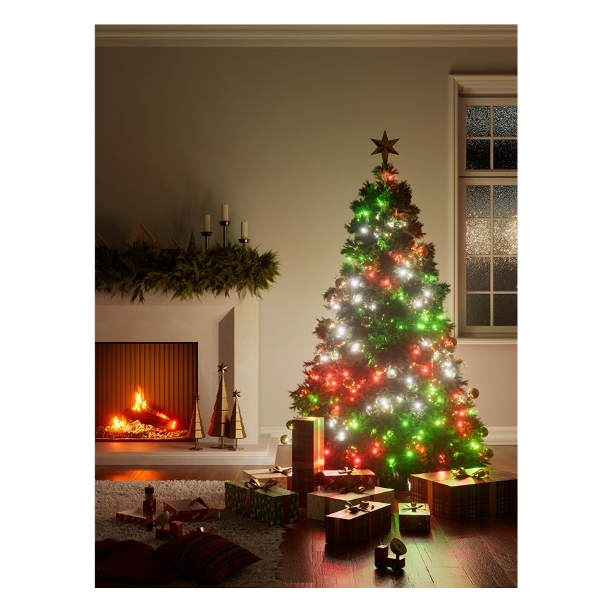 Nanoleaf - LED RGBW Outdoor Christmas chain ESSENTIALS 250xLED 2x10m 2700-6500K Wi-Fi IP44