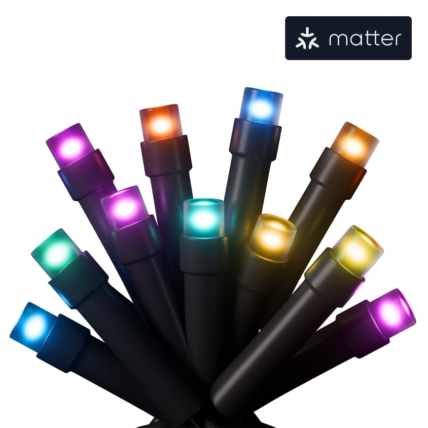 Nanoleaf - LED RGBW Outdoor Christmas chain ESSENTIALS 250xLED 2x10m 2700-6500K Wi-Fi IP44