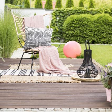 LED RGBW Solar lamp BALL LED/1,2V d. 30 cm IP65 + remote control