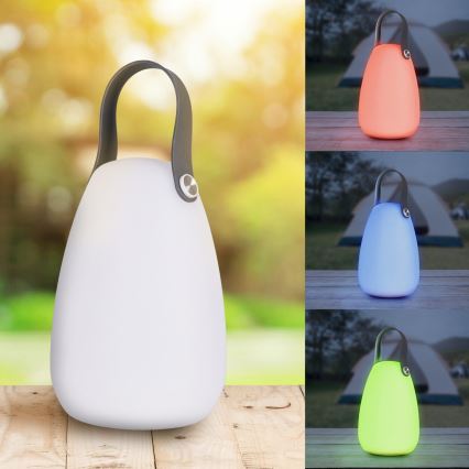 LED RGBW Solar light CANARIA LED/2W/1,2V 400 mAh IP44 white