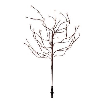 LED RGBW Solar light TREE LED/0,1W/1,2V 600 mAh IP44 brown