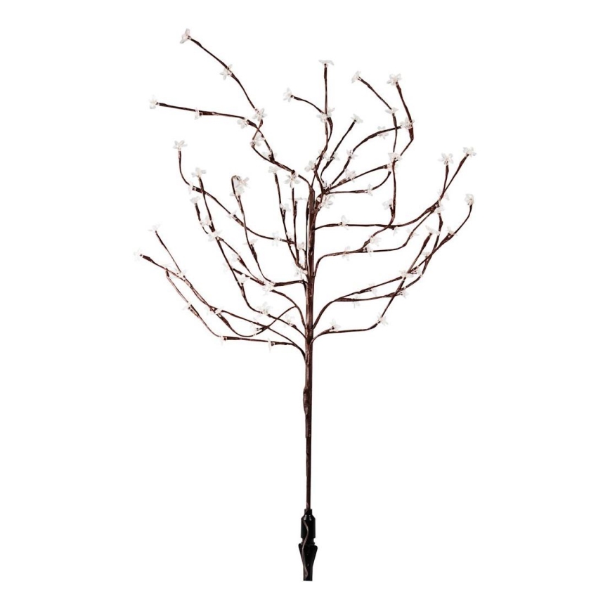 LED RGBW Solar light TREE LED/0,1W/1,2V 600 mAh IP44 brown