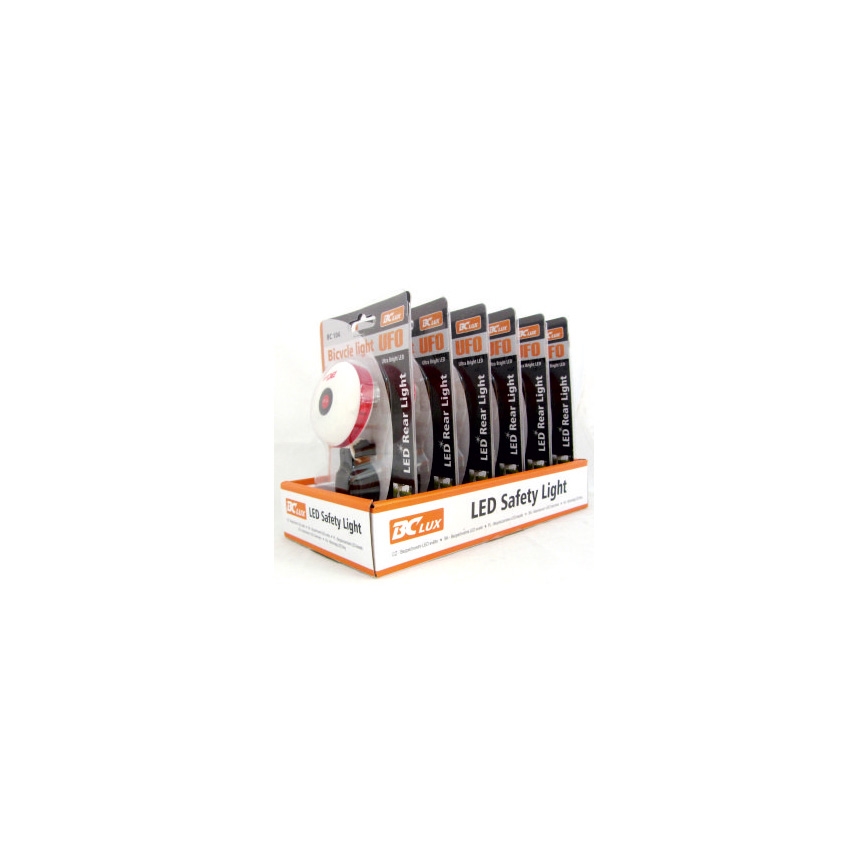 Safety light for bicycles BCLUX LED/2xAAA