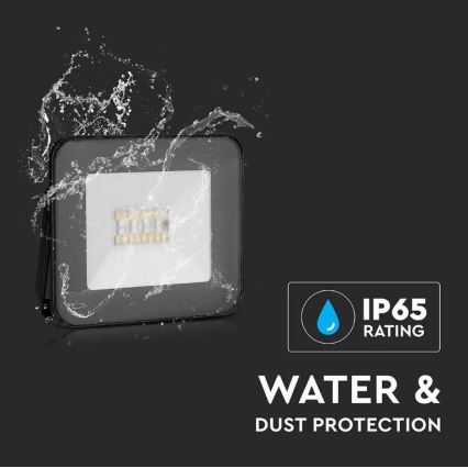 LED Smart dimmable RGB floodlight LED/20W/230V IP65 black