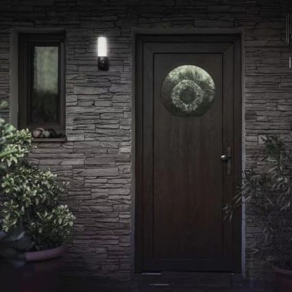 LED Smart outdoor camera with a light GoSmart LED/12W/230V 3200K IP65 Wi-Fi Tuya black