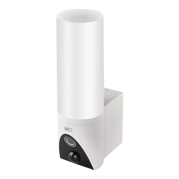 LED Smart outdoor camera with a light GoSmart LED/12W/230V IP65 Wi-Fi Tuya white