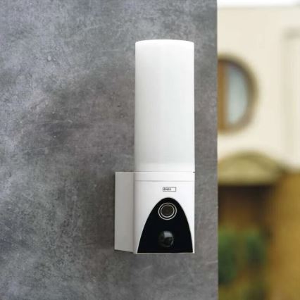 LED Smart outdoor camera with a light GoSmart LED/12W/230V IP65 Wi-Fi Tuya white
