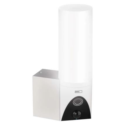 LED Smart outdoor camera with a light GoSmart LED/12W/230V IP65 Wi-Fi Tuya white