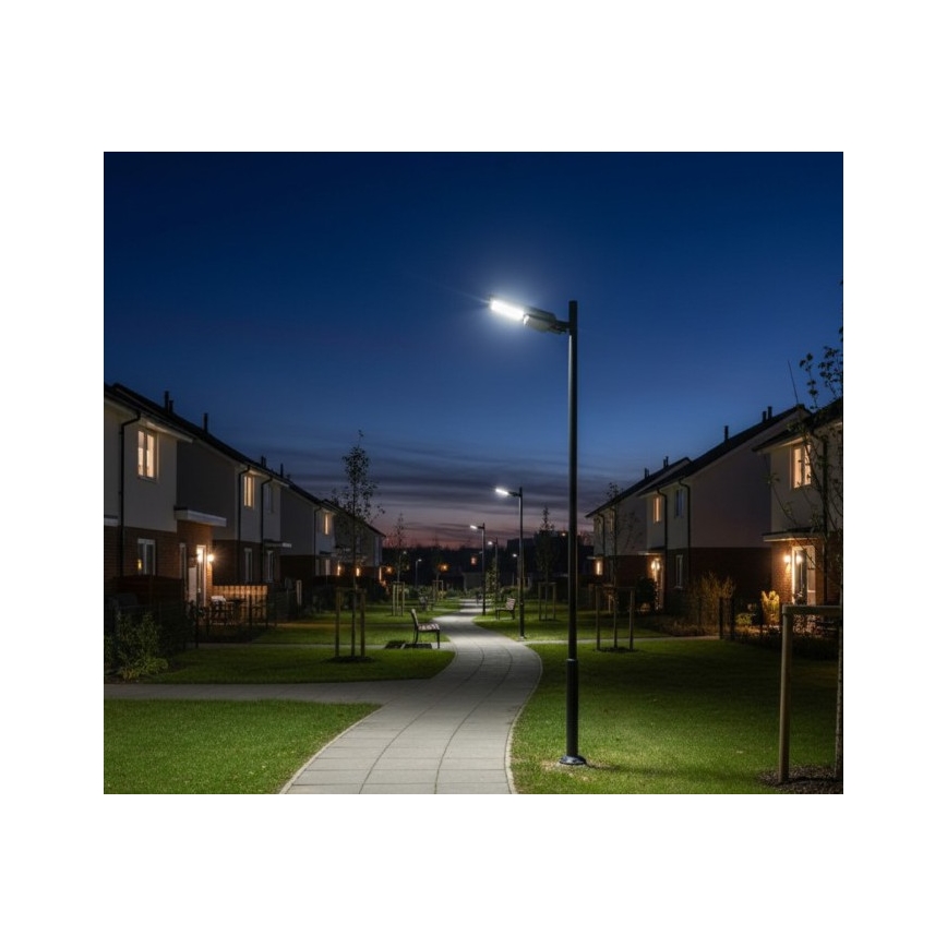 LED Solar Street Light with Sensor STREET LED/20W/7,4V 3000/4000/6000K IP65 5400 mAh