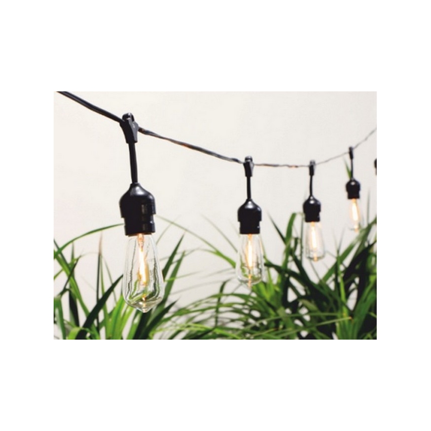 LED Solar chain 10xLED/5,94m IP44 warm white