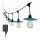 LED Solar chain 15xLED/0,2W/3,7V 15,6 m 3000K IP44