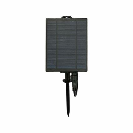 LED Solar chain 15xLED/0,2W/3,7V 15,6 m 3000K IP44