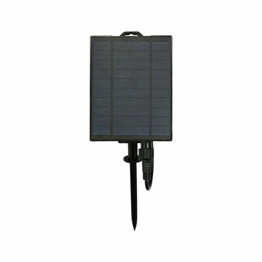 LED Solar chain 15xLED/0,2W/3,7V 15,6 m 3000K IP44