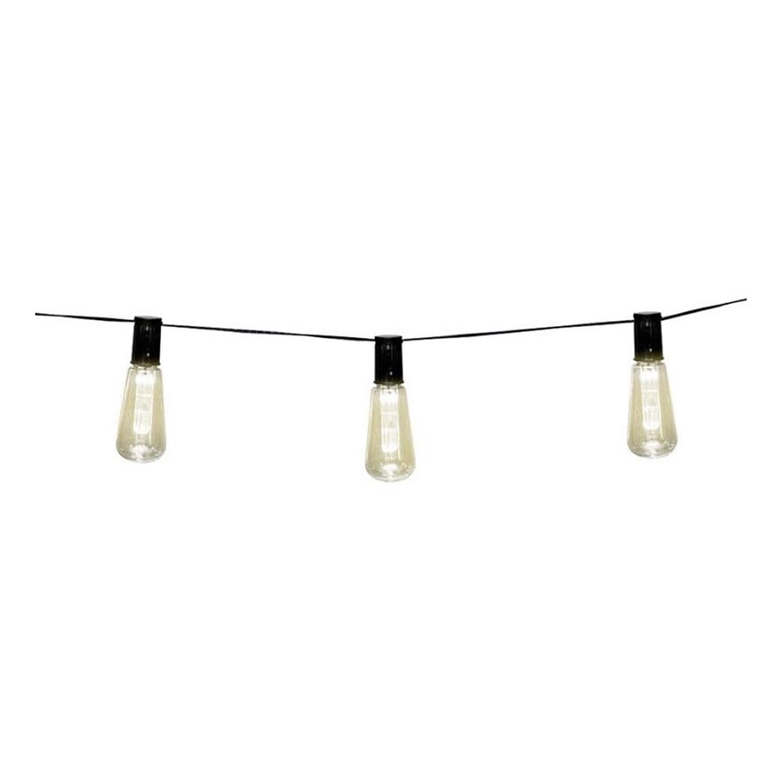 LED Solar chain 3,35m 10xLED/1,2V