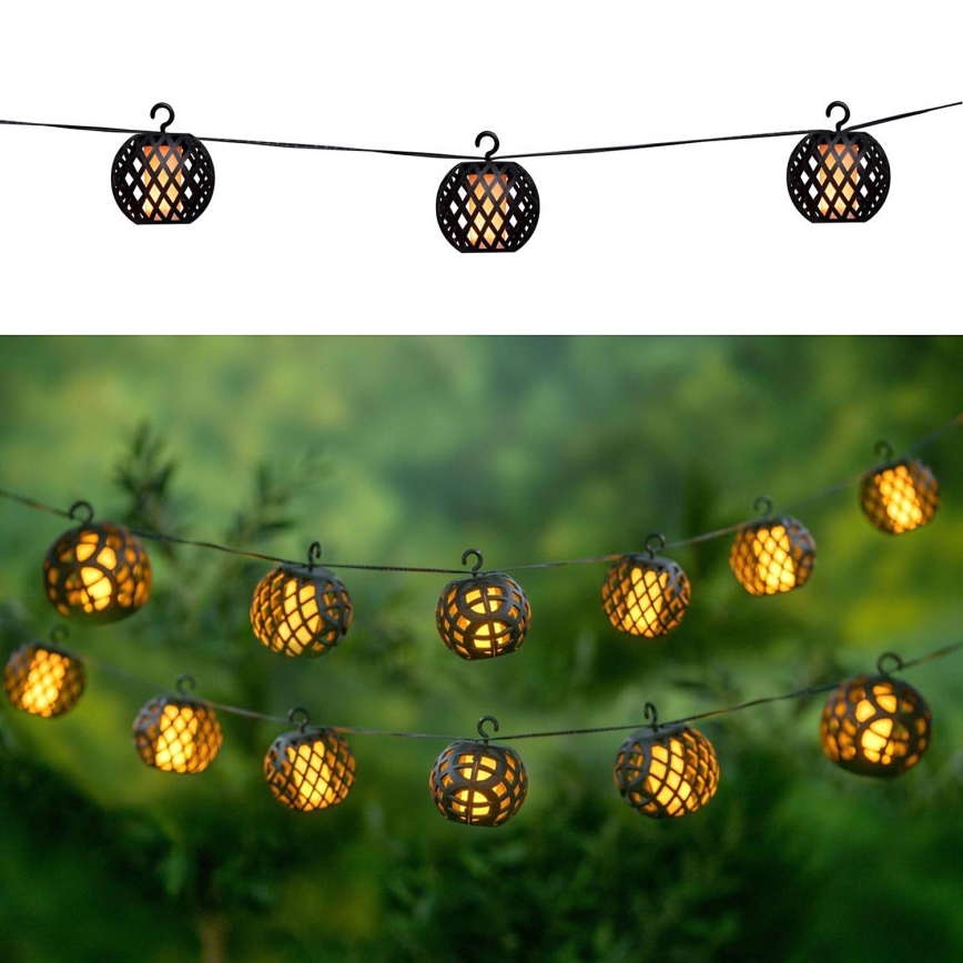 LED Solar chain 3,8m 8xLED/1,2V