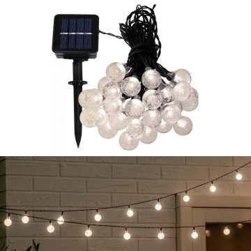 LED Solar chain 6,9m 50xLED/1,2V