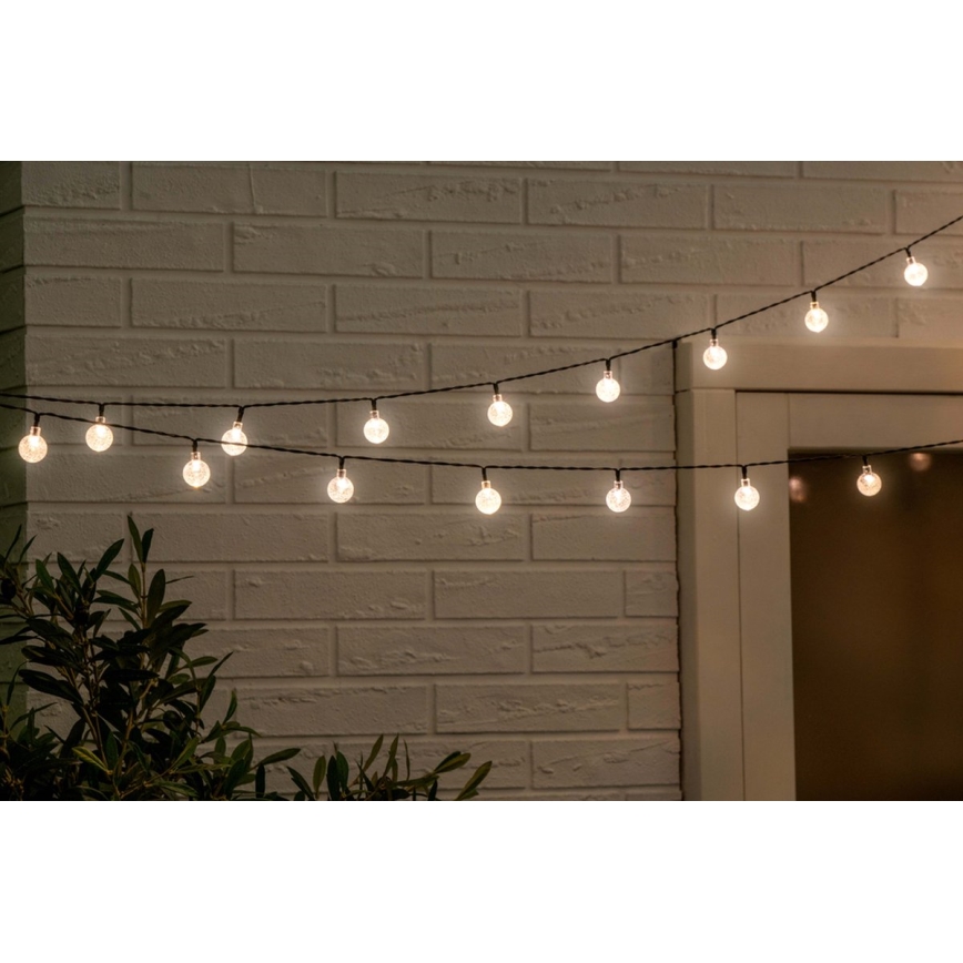 LED Solar chain 6,9m 50xLED/1,2V