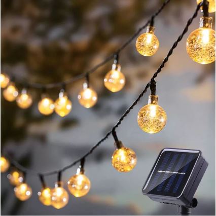 LED Solar chain 6,9m 50xLED/1,2V