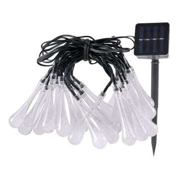 LED Solar chain ICE 30xLED/1,2V 300 mAh IP44