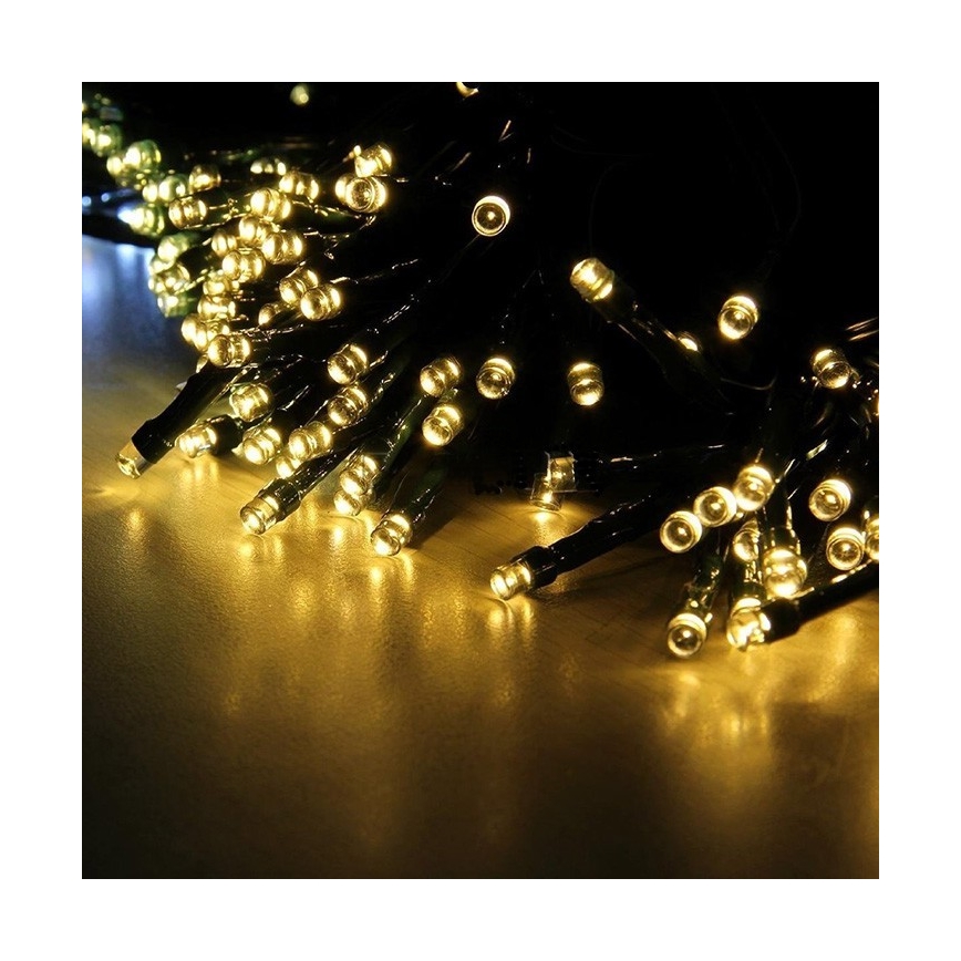 LED Solar chain SHINE 100xLED/1,2V 400 mAh 11, 9 m IP44