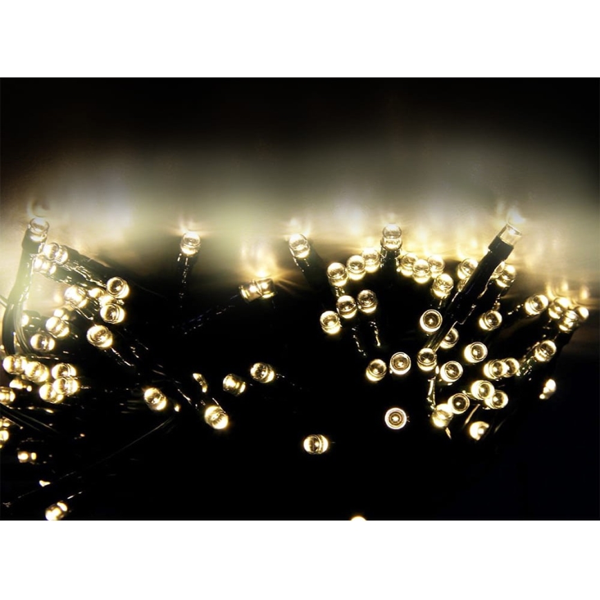 LED Solar chain SHINE 200xLED/1,2V 21,9 m IP44