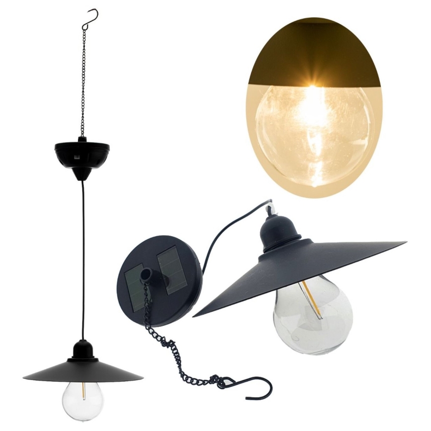 LED Solar chandelier on a string DINA 1,2V IP44