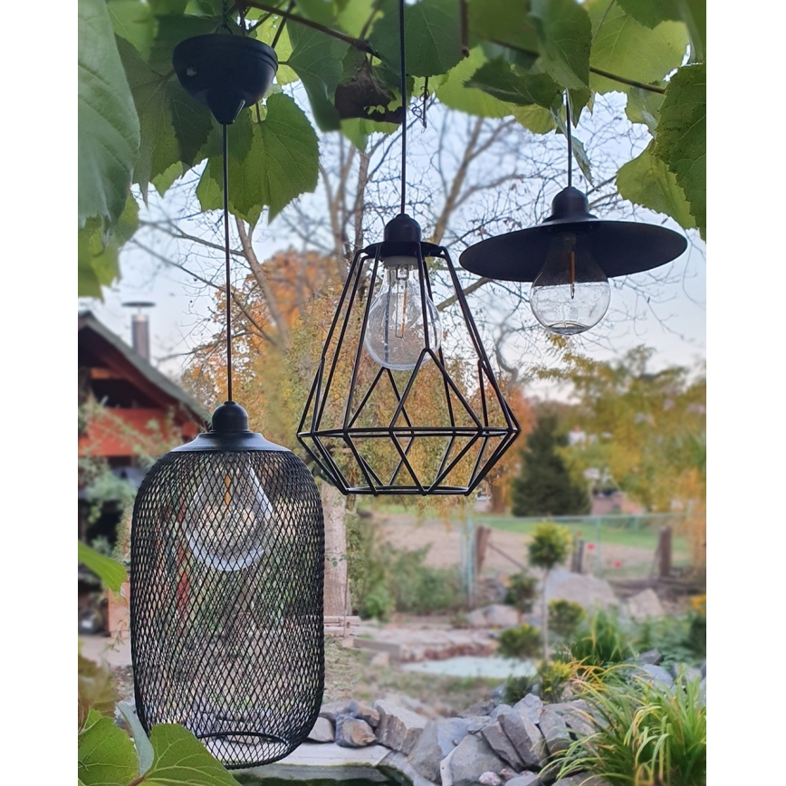 LED Solar chandelier on a string MEGGY 1,2V IP44