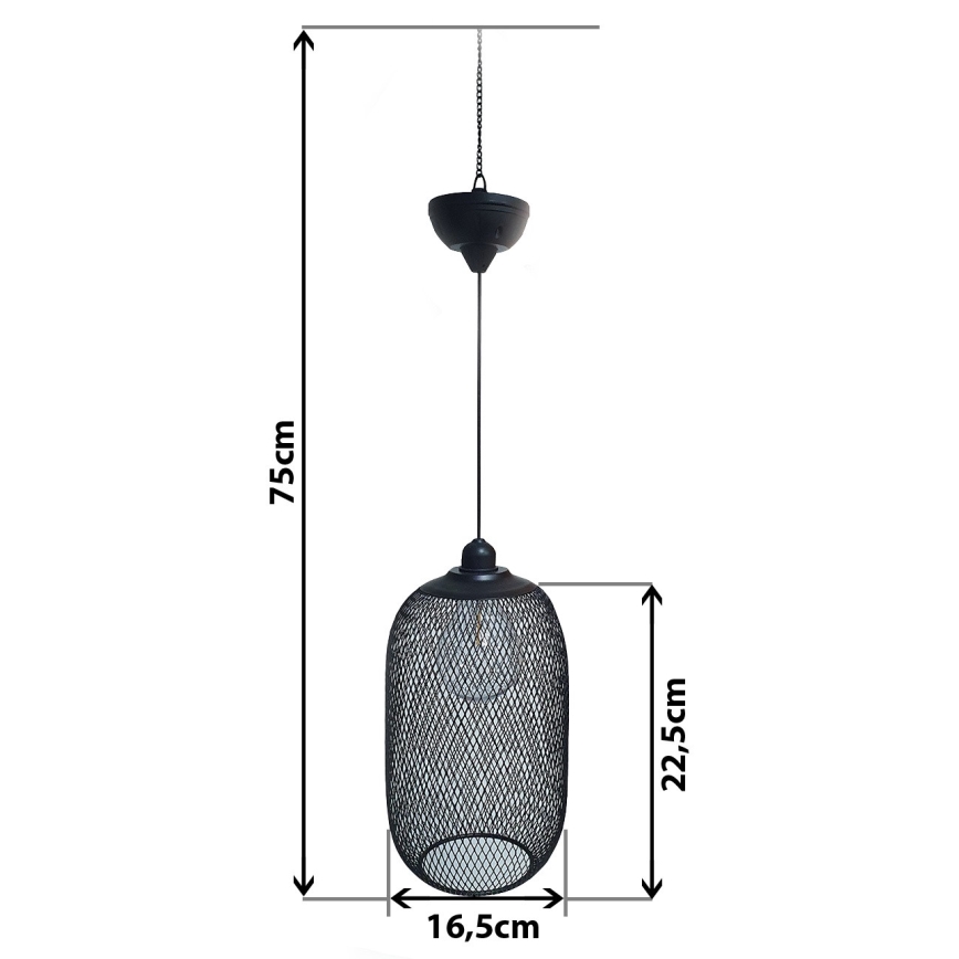 LED Solar chandelier on a string MEGGY 1,2V IP44