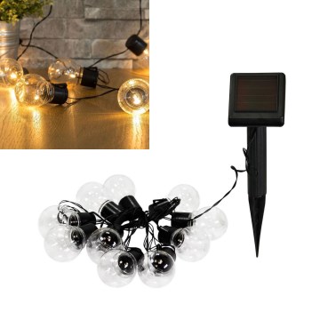 LED Solar decorative chain LED/1,2V 3,8 m IP44