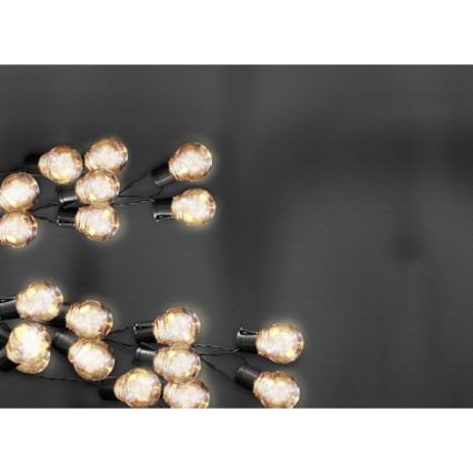 LED Solar decorative chain LED/1,2V 3,8 m IP44
