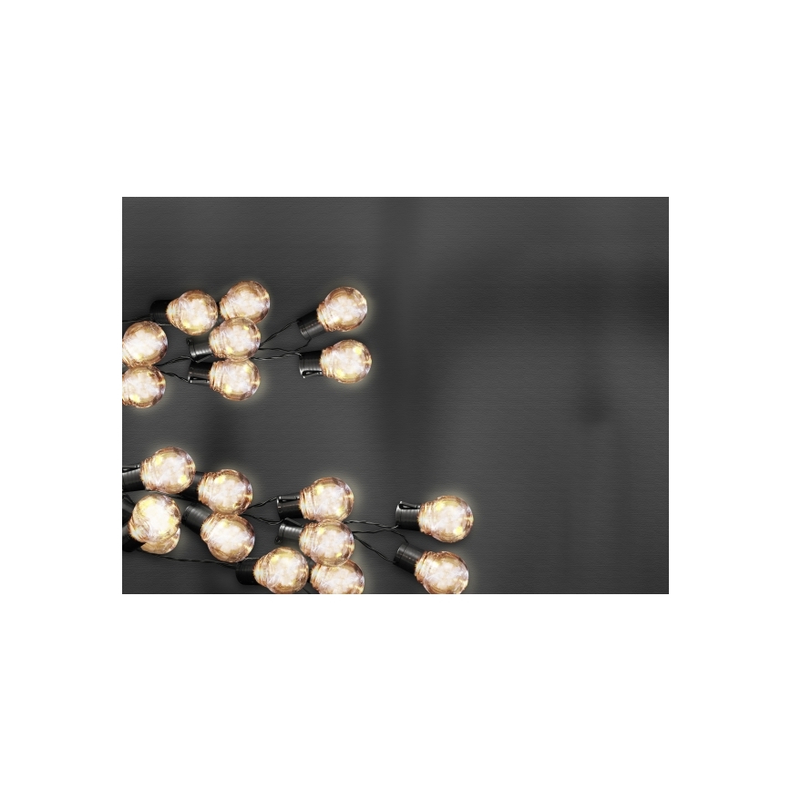 LED Solar decorative chain LED/1,2V 3,8 m IP44