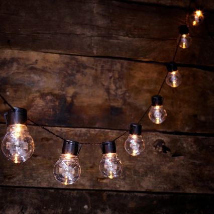 LED Solar decorative chain LED/1,2V 3,8 m IP44