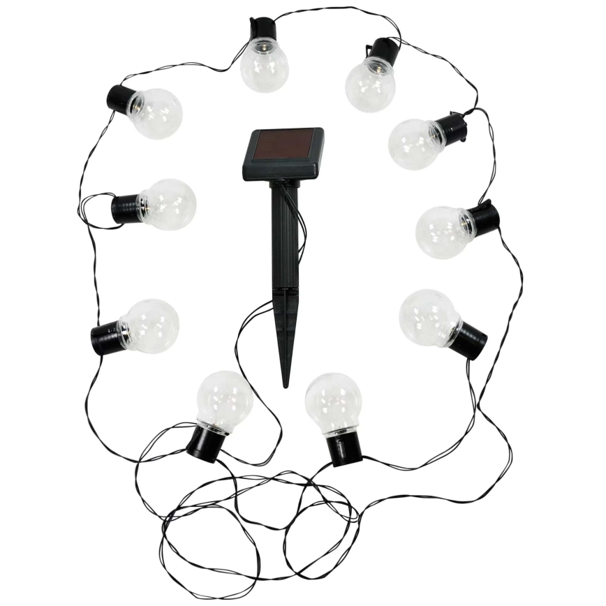 LED Solar decorative chain LED/1,2V 3,8 m IP44