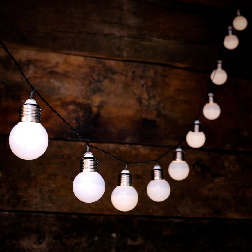 LED Solar decorative chain LED/1,2V 3,8 m IP44