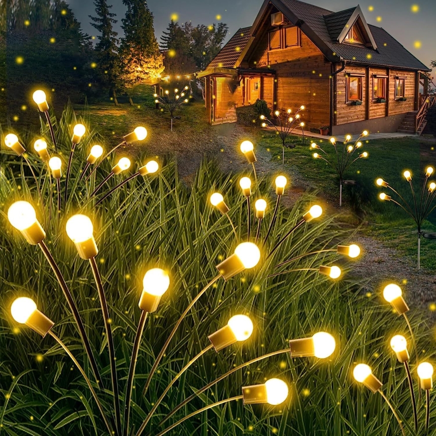 LED Solar decorative light 10xLED/1,2V 3000K 73 cm IP44