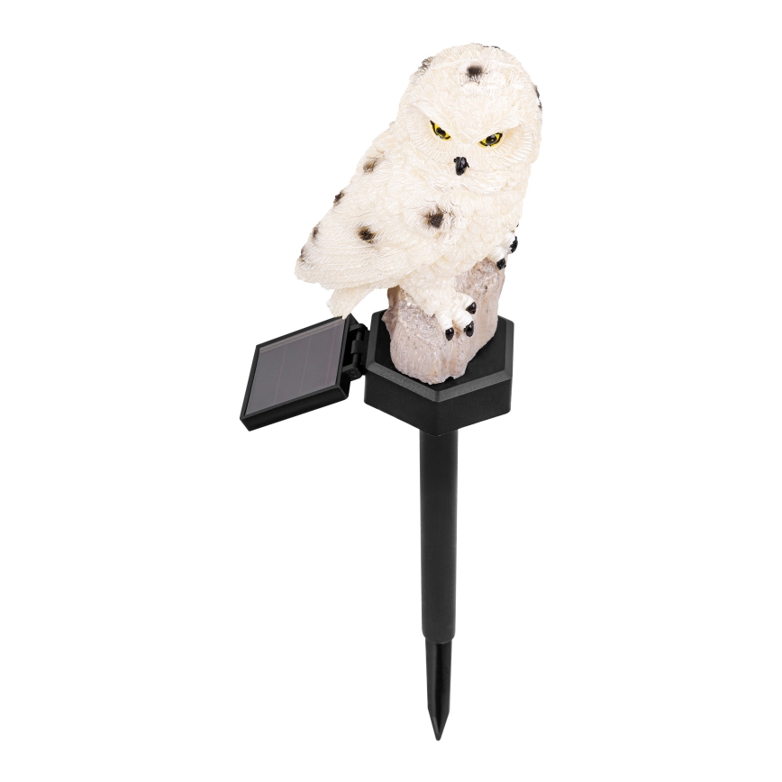LED Solar Decorative Light with Sensor 6xLED/1,2V 3000K 40 cm 600 mAh IP44 Owl