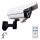LED Solar dummy security camera with sensor KAMERA LED/1W/3,7V 1200 mAh IP44 + remote control