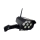 LED Solar dummy security camera with sensor LED/3,7V 1200 mAh IP44 black + remote control