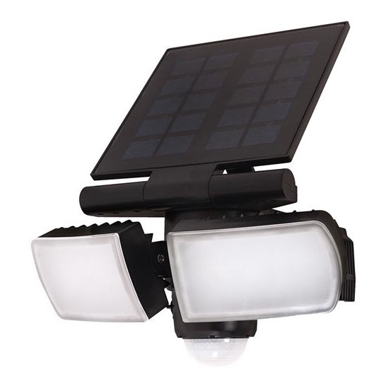 LED Solar flood light with a sensor 2000mAh LED/8W/3,7V IP44