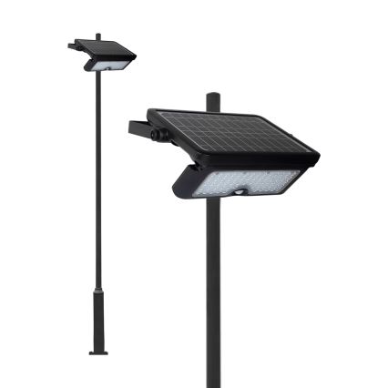 LED Solar floodlight with a motion and dusk sensor EPAD LED/10W/3000 mAh 7,4V 4000K IP65