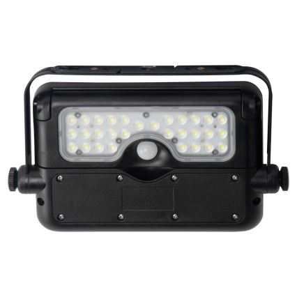 LED Solar floodlight with a motion and dusk sensor EPAD LED/5W/3000 mAh 3,7V 4000K IP65
