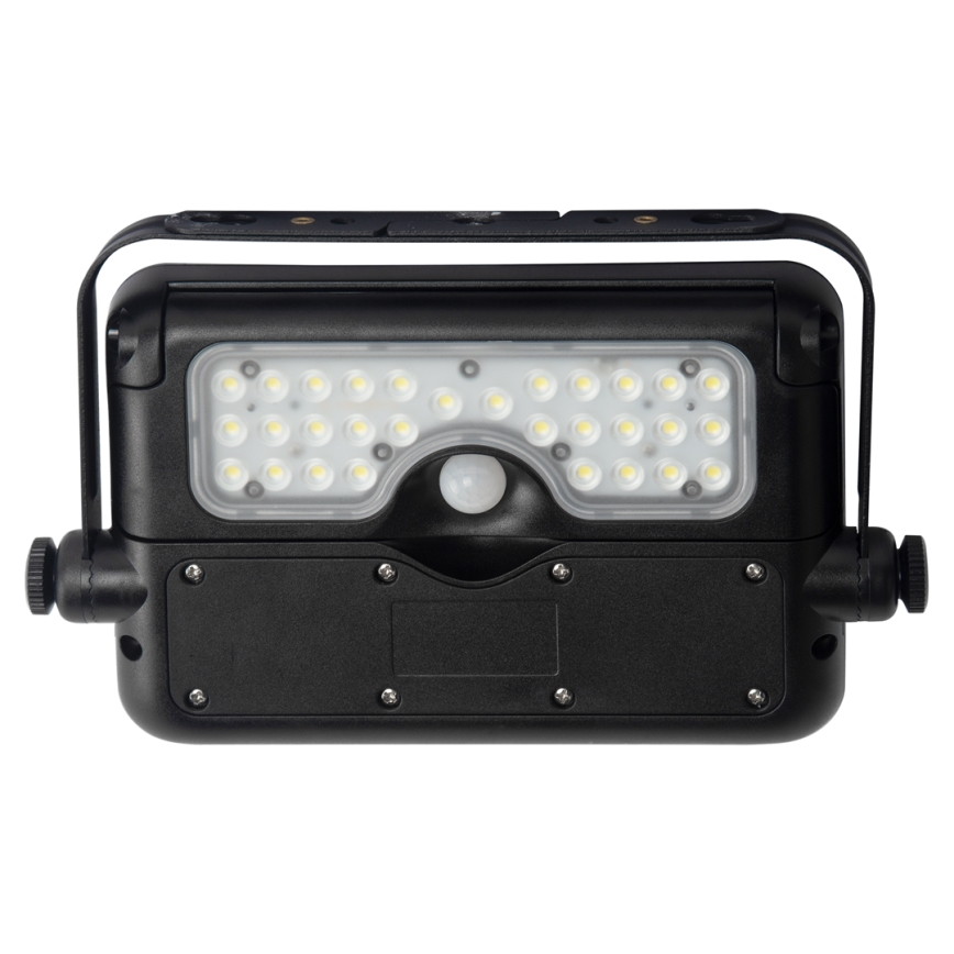 LED Solar floodlight with a motion and dusk sensor EPAD LED/5W/3000 mAh 3,7V 4000K IP65