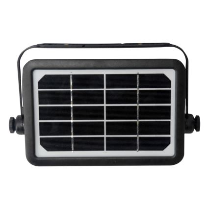 LED Solar floodlight with a motion and dusk sensor EPAD LED/5W/3000 mAh 3,7V 4000K IP65