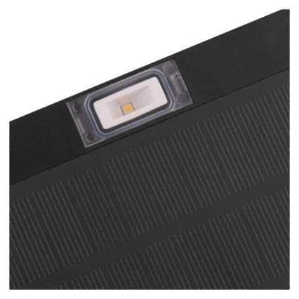 LED Solar floodlight with a motion sensor LED/3,7V 1200mAh 4000K IP65 black